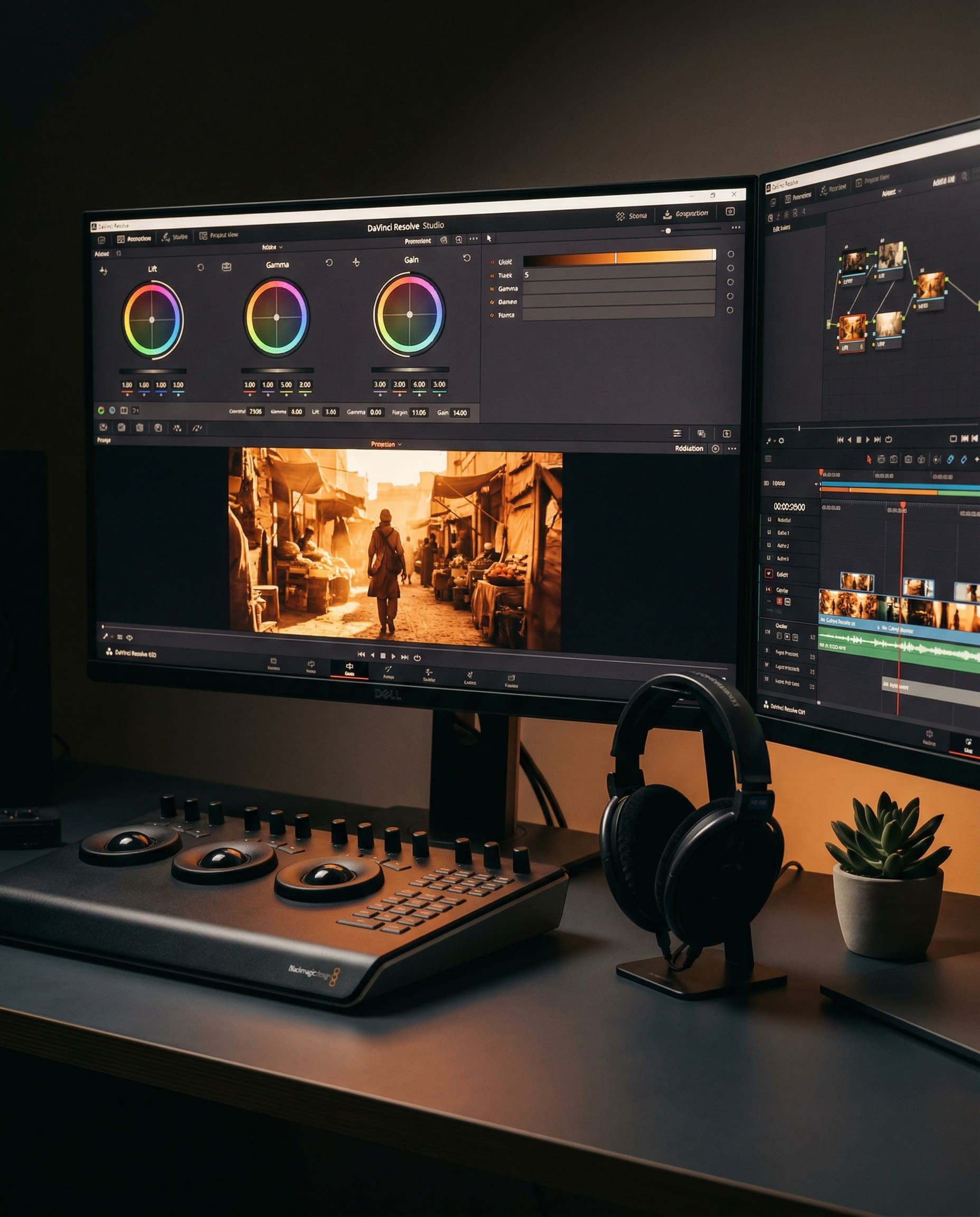 Webknown video editing workspace