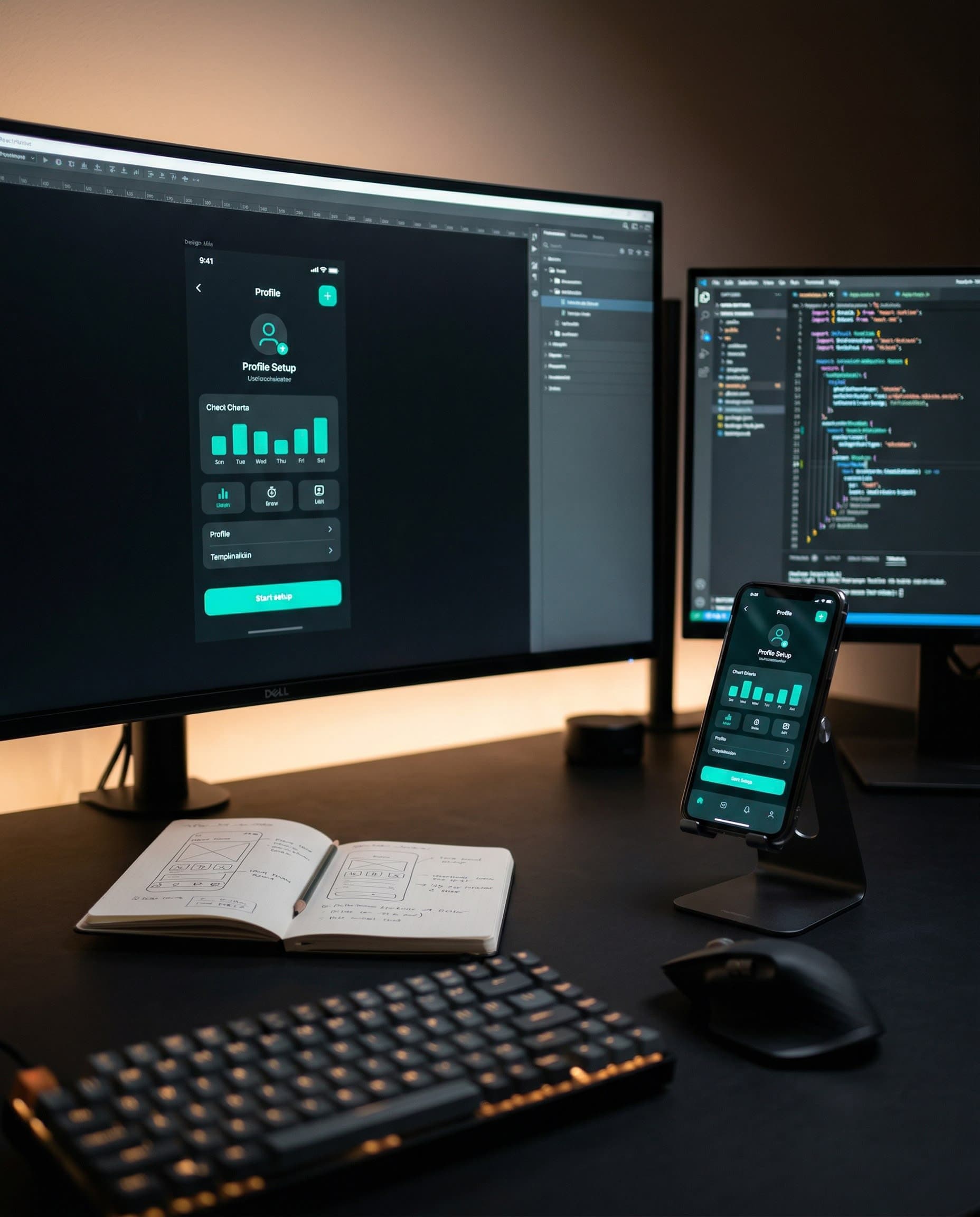 Webknown app development workspace